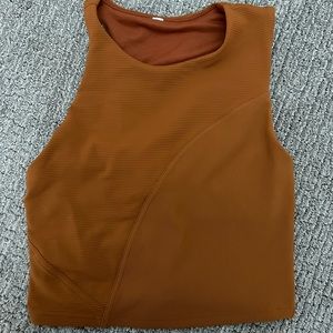 Like New - Lululemon Ribbed Asymmetrical Yoga Tank (Size 6)